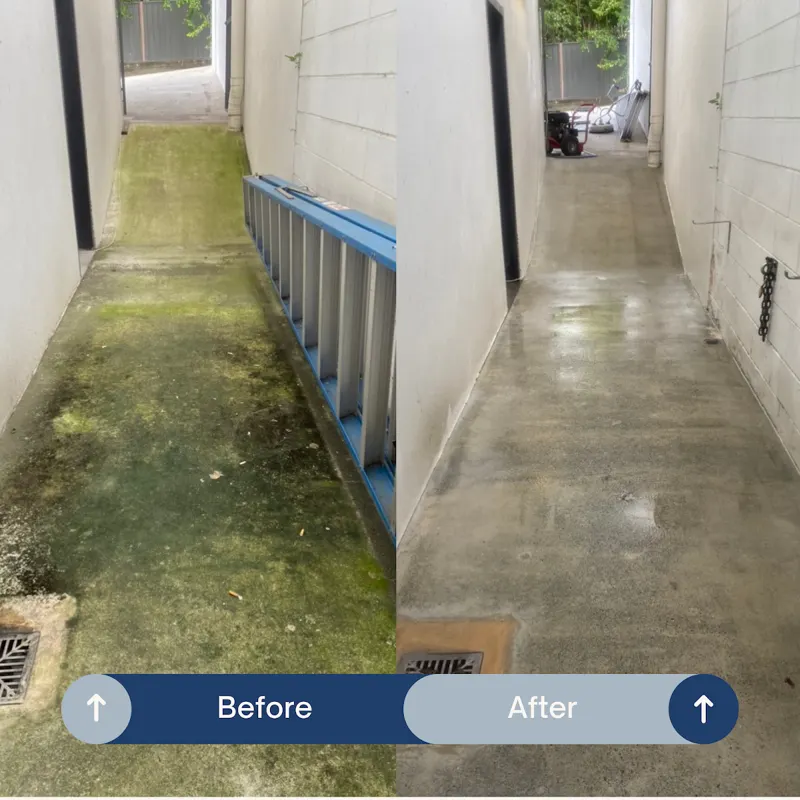 Pressure washing in New Farm, Brisbane